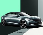 2027 Skoda Slavia Monte Carlo Design Sketch HD Wallpaper 150x120 (15)