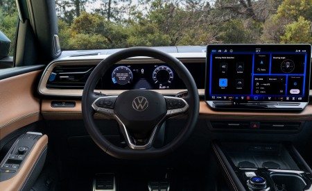 2027 Volkswagen Atlas Cross Sport Interior Steering Wheel Wallpaper 450x275 (19)